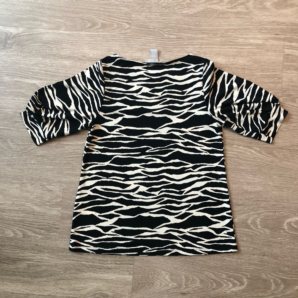 H&M Abstract Work Blouse - Picture 2 of 4